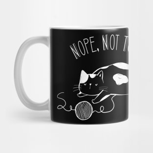 Lazy Cat Funny Cat Design Cats Gifts Mug